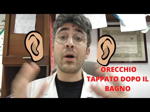 Acqua di mare nelle orecchie