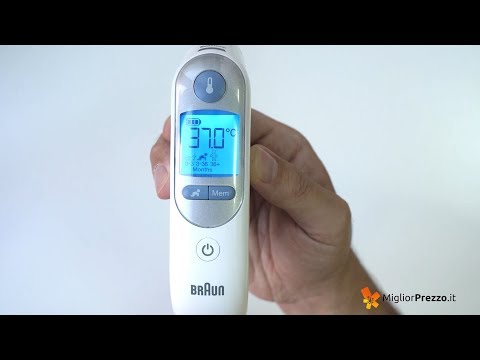 Braun thermoscan 7 come cambiare gradi