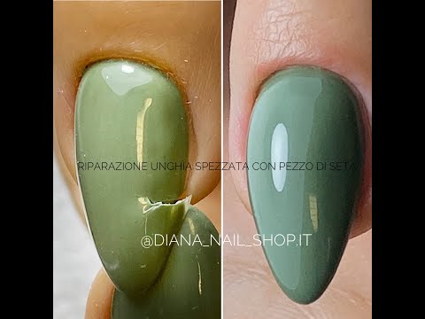 Come aggiustare un'unghia spezzata gel