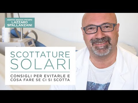 Come alleviare scottature da sole