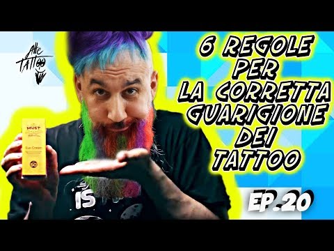 Come curare al meglio un tatuaggio