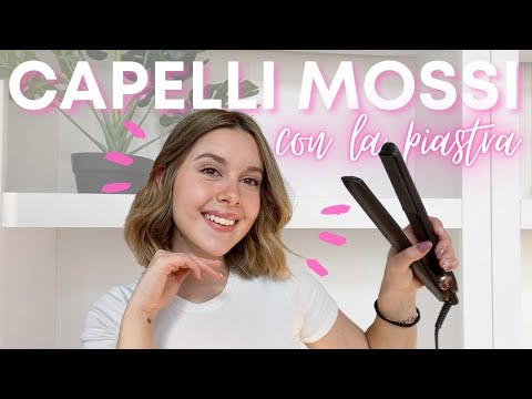 Come usare la piastra per capelli corti