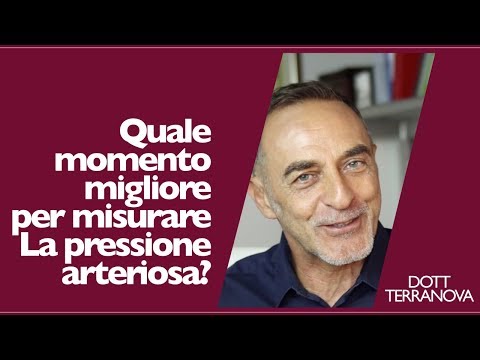 La pressione arteriosa quando va misurata