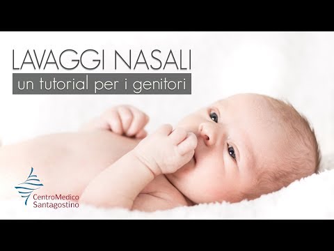 Lavaggio nasale neonato 1 mese