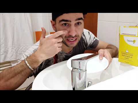 Lavare il naso con acqua e sale