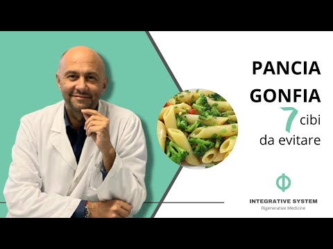 Le pere gonfiano la pancia