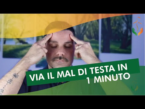 Mal di testa che parte dal naso