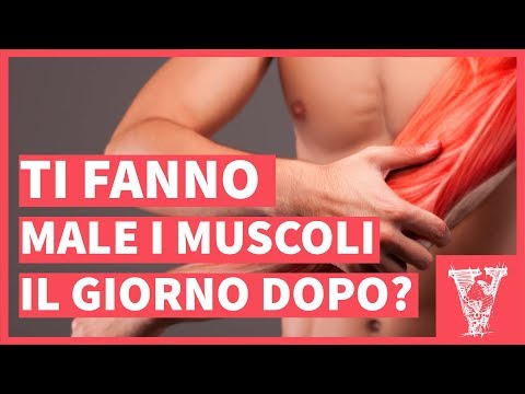 Male alle gambe dopo allenamento