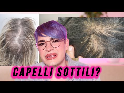 Olio per capelli fini e sfibrati