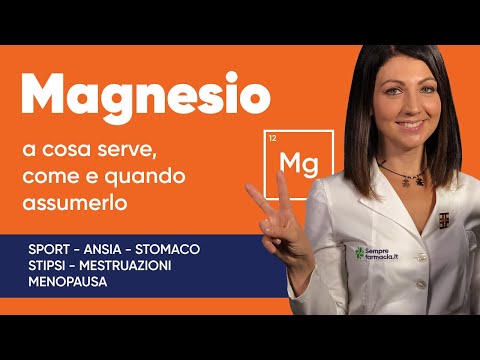 Pastiglie di magnesio a cosa servono