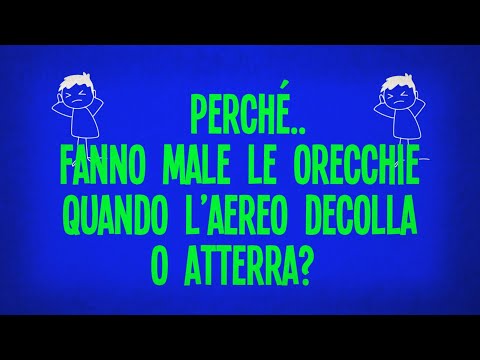 Perchè fanno male le orecchie in aereo