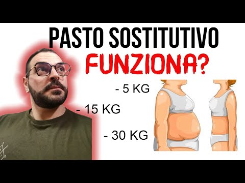Peso forma pasto sostitutivo funziona