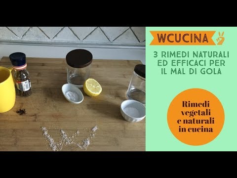 Rimedi per fastidio alla gola