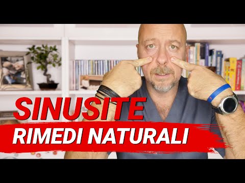 Sinusite e occhi che lacrimano