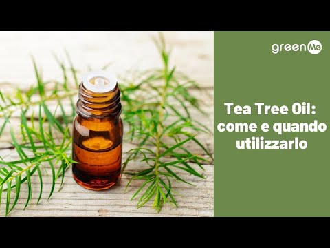 Tea tree oil per tosse secca